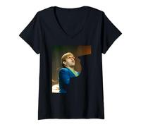 Femme Elton John Live Candle in The Wind, époque 1997 T-Shirt avec Col en V