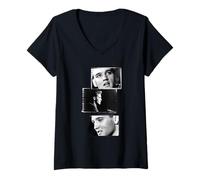 Femme Elvis Presley_001 T-Shirt avec Col en V