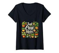 Femme Encore Une Belle Plante, Un Jardinier passionné et drôle T-Shirt avec Col en V