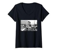 Femme Engelbert Humperdinck & Tom Jones Nouvelles Voitures T-Shirt avec Col en V