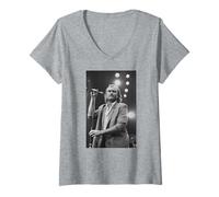 Femme Eric Clapton au Royal Albert Hall 1987 T-Shirt avec Col en V