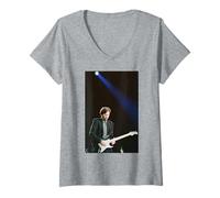Femme Eric Clapton sur scène au Brighton Centre 1992 T-Shirt avec Col en V
