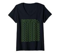Femme Êtes-Vous Sensible ? Réponse IA - Intelligence Artificielle T-Shirt avec Col en V
