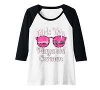 Femme Excursion Entre Filles à Playa Del Carmen, Mexique, Bachelorette, Femmes Manche Raglan