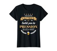 Femme Factrice subit pas la pression bière humour Facteur T-Shirt