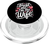 Femme, Fais-Moi Confiance, Je suis la Femme PopSockets PopGrip pour MagSafe