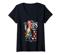 Femme Fallout The Tops Casino New Vegas Retro Video Game T-Shirt avec Col en V