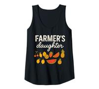 Femme Farmer's Daughter Cute Fruit Graphic Country Girls & Women Débardeur