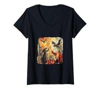 Femme Faust First Part Goeth's Masterpiece T-Shirt avec Col en V