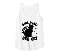 Femme Femme Aimant Les Chats - Costume de Chat pour Fille Débardeur