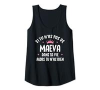 Femme Femme Copine Humour Cadeau Personnalisé Prénom Maeva Débardeur