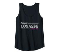 Femme Femme humour connasse-Je suis une conasse avec classe drôle Débardeur