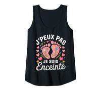 Femme Femme J'peux Pas Je Suis Enceinte enceinte future maman Débardeur