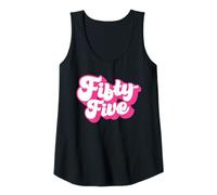 Femme Fifty-Five 55 Years Old pour Les Femmes Her 55th Birthday Débardeur