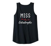 Femme Fille drôle Miss Catastrophe Débardeur