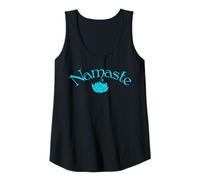 Femme Fleur de Lotus Bleue Namaste Débardeur