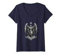 Femme Focalor a déchaîné la majesté Occulte T-Shirt avec Col en V