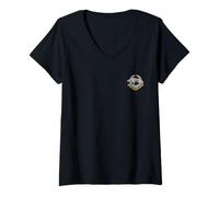 Femme Forces des OPÉRATIONS SPÉCIALES UKRAINIENNES Forces ARMÉES DE L'UKRAINE T-Shirt avec Col en V