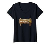 Femme Forêt de Machecoul, la Tenaille, Crac ! - 7eme Compagnie T-Shirt avec Col en V
