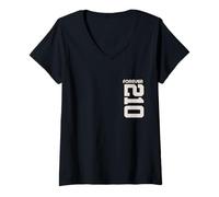 Femme Forever 210 Area Code San Antonio Texas Pride T-Shirt avec Col en V