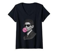 Femme Franz Kafka Métamorphose T-Shirt avec Col en V