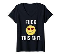 Femme Fuck This Shitshow 2020, Fuck This Shitshow 2021 T-Shirt avec Col en V