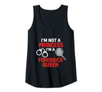 Femme Funny Forensics Science Criminology Student Débardeur