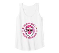 Femme Funny Girls 6 7 Christmas Meme 67 Pink Santa Christmas Débardeur