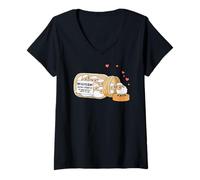 Femme Funny Sheep Anti Depressant Zoo Garçons Filles Enfants T-Shirt avec Col en V