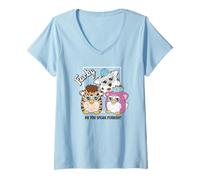 Femme Furby Do You Speak Furbish T-Shirt avec Col en V