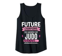Femme Future Championne De Judo Fille Judoka Débardeur