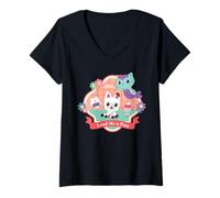 Femme Gabby’s Dollhouse Lend Me A Paw T-Shirt avec Col en V