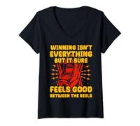 Femme Gagner n'est pas tout, mais c'est sûr que c'est bien entre les T-Shirt avec Col en V