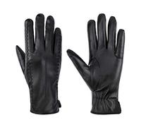 Femme Gants d’Hiver Antidérapants Professionnels à écran Tactile Gloves avec Doublure en Molleton pour Vélo Driving Noir