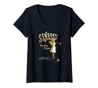 Femme Genesis Nursury Cryme T-Shirt avec Col en V
