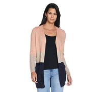Femme Gilet Long en Tricot avec Poches Cardigan Extensible décontracté Ouvert Manches Longues Basique ONLQUEEN, Couleurs:Rose, Taille:S