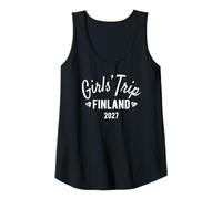 Femme Girls Trip Finlande 2027 | Vacances de voyage pour filles Débardeur