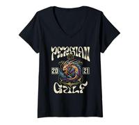 Femme Golfe Persique 2021 pour le marin de déploiement du golfe Persique en 2021 T-Shirt avec Col en V