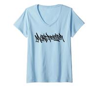 Femme Graffiti, Ville de Montpellier, Art de Rue, Handstyle, France T-Shirt avec Col en V