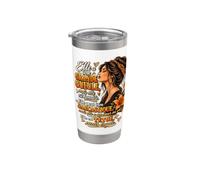 Femme Grande Gueule Sarcastique Têtue et Loyale Gobelet isotherme en acier inoxydable double paroi