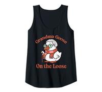 Femme Grandma Goose on The Loose Funny Nana Mimi Animal Femme Débardeur
