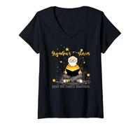 Femme Grandpas Stories Keep The Family Together T-Shirt avec Col en V