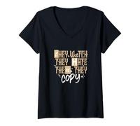 Femme Graphique Couleur Tan After All That Tan T-Shirt avec Col en V