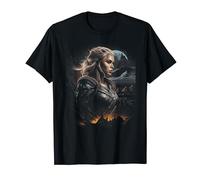 Femme guerrière Lagertha Mythologie nordique Odin T-Shirt