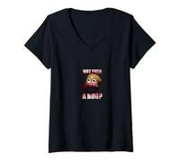 Femme Half-Life 2 "Pas même Un câlin? Tête de Crabe T-Shirt avec Col en V