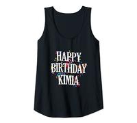 Femme Happy Birthday Kimia First Name Girls Colorful Bday Débardeur