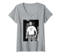 Femme Harry Enfield on Friday Night Live, comédien 1988 T-Shirt avec Col en V