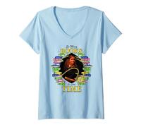 Femme Harry Potter Nouveau Design 2025 So Many Books Time T-Shirt avec Col en V