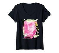 Femme Harry Potter Nouveau Design 2025 The Boy Who Lived T-Shirt avec Col en V