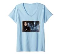 Femme Harry Potter Severus Rogue le Prince de Sang-Mêlé T-Shirt avec Col en V